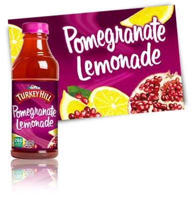 Turkey Hill Pomegranate Lemonade Fruit Drinks