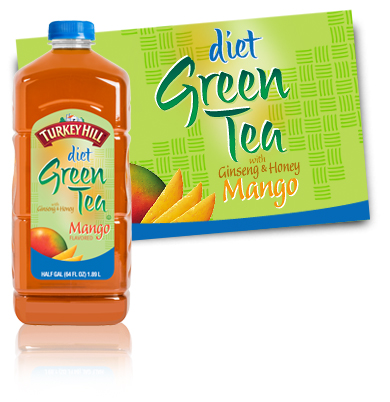 Turkey Hill Diet Green Tea Mango Iced Tea