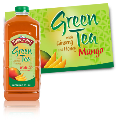 Turkey Hill Green Tea Mango Iced Tea